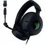 Razer Kraken V4 X - Ενσύρματα ακουστικά gaming για PC (οδηγοί TriForce 40 mm, ανασυρόμενο μικρόφωνο καρδιοειδές, ήχος surround 7.1, Chroma RGB για PC, κονσόλα & τηλέφωνο)