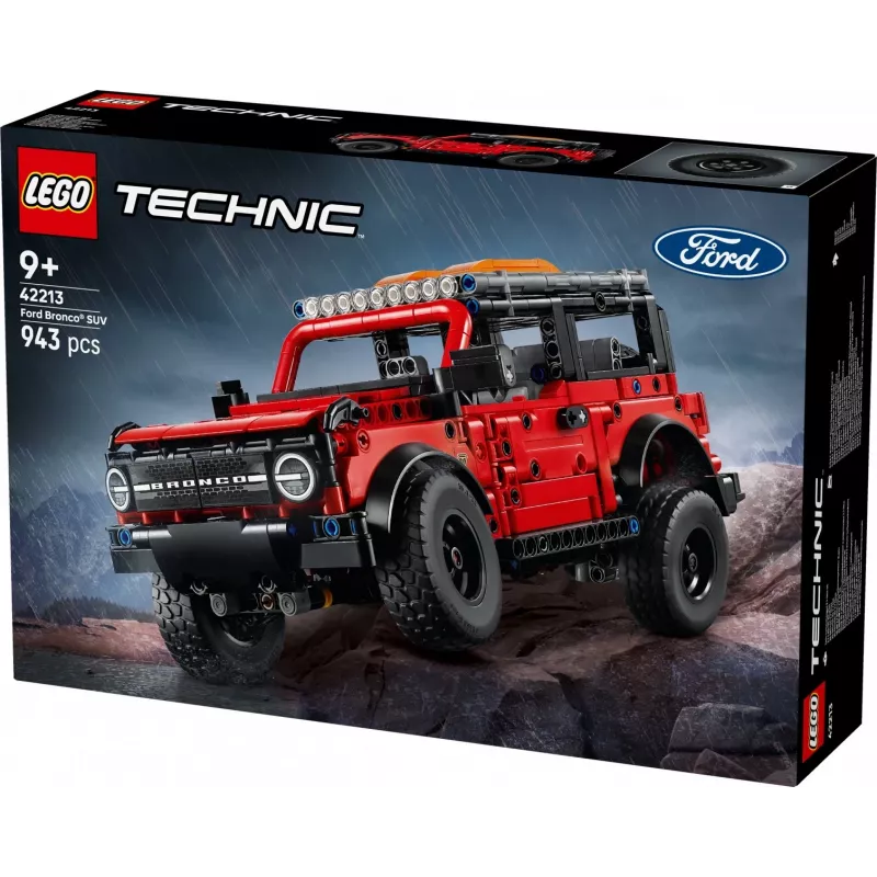 LEGO Technic σετ κατασκευής Ford Bronco Off‑Roader 4x4 μοντέλο 42213 — 943 τεμ., ηλικίας 9+