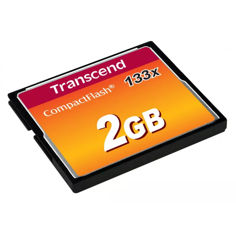 Μνήμη Flash Transcend 2GB CompactFlash 133x TS2GCF133