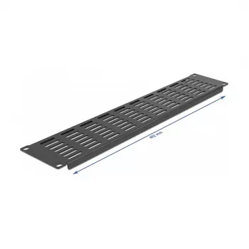 Τυφλό πάνελ με αερισμό DeLOCK 19 ιντσών πάνελ rack δικτύου 66680