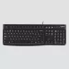 Logitech Desktop MK120 Combo, μαύρο, ενσύρματο, ελβετικό layout, 920-002504