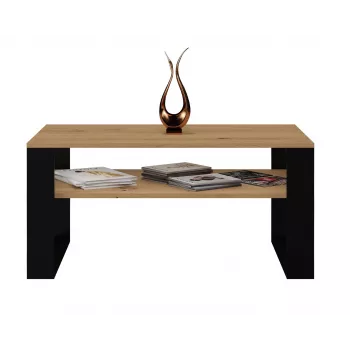 Topeshop MODERN 1P ART CZ τραπέζι σαλονιού / βοηθητικό τραπέζι / γωνιακό τραπέζι τραπέζι σαλονιού ορθογώνιο σχήμα 2 πόδια