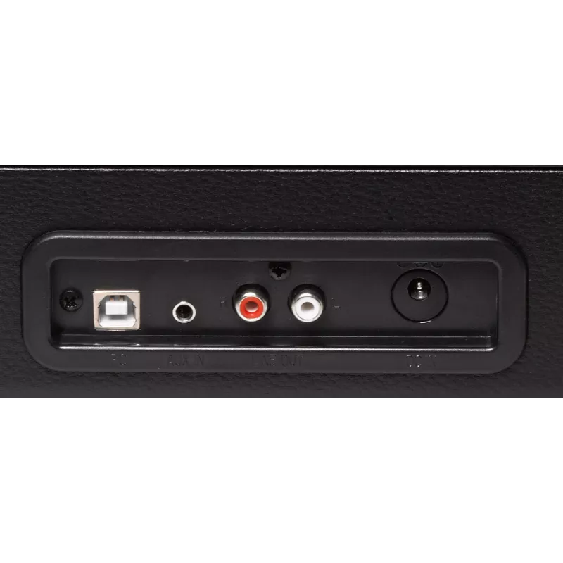 Denver VPL-120 Πικάπ USB με ενσωματωμένα ηχεία, Μαύρο