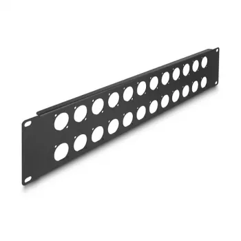 DeLOCK Patchpanel-αξεσουάρ 88055 Rackmount 2U μαύρο