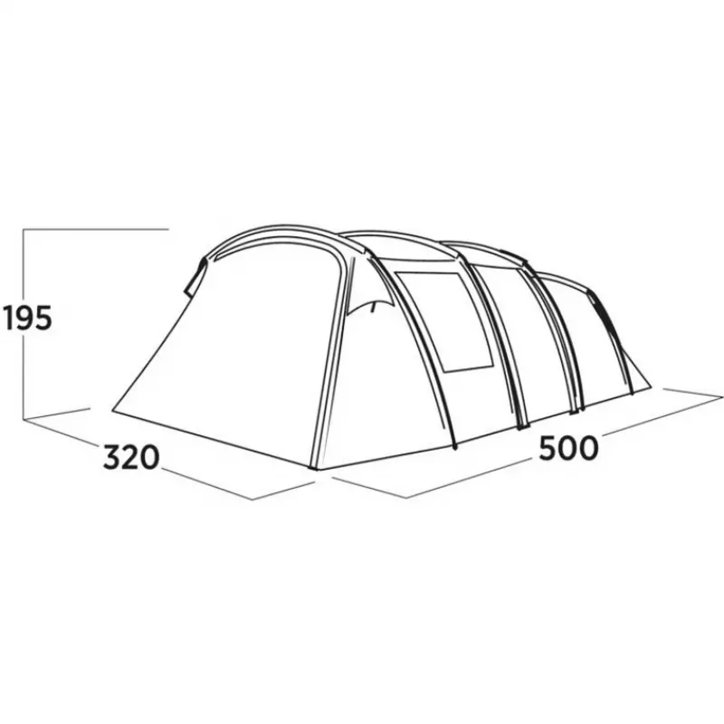Οικογενειακή σκηνή Easy Camp Hamra 5 μπλε 5 άτομα