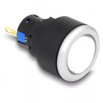 Βιομηχανικό φωτιστικό μηχανής DELOCK 22054 — λάμπα LED, 1 λάμπα, IP40/IP65, AC 250 V 5 A, Ø 2,5 cm, H 42 mm
