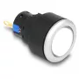 Βιομηχανικό φωτιστικό μηχανής DELOCK 22054 — λάμπα LED, 1 λάμπα, IP40/IP65, AC 250 V 5 A, Ø 2,5 cm, H 42 mm