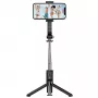 Awei Selfie Stick X49 Μαύρο/Μαύρο