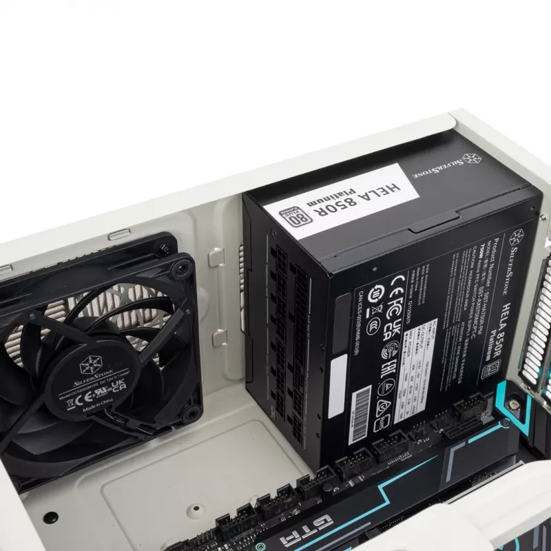 Silverstone SST-FLP01W Κουτί Υπολογιστή HTPC Λευκό