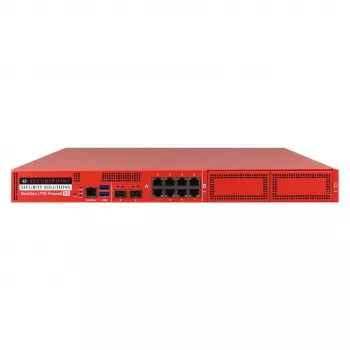 Securepoint RC1000R G5 Security UTM Appliance, 30 Gbit/s, 3,5 Gbit/s, 1000 χρήστες, AES, Ενσύρματο, RJ-45