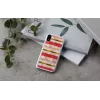Προστατευτική θήκη iKins για iPhone XR — σχέδιο Short Cake, λευκή