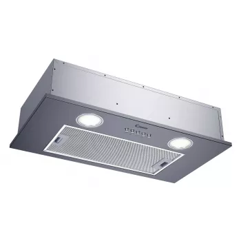 Εντοιχιζόμενος απορροφητήρας CANDY CBG625/1X, πλάτος 520 mm, 207 m³/h, φίλτρο άνθρακα, περιστροφικός διακόπτης, ασημί