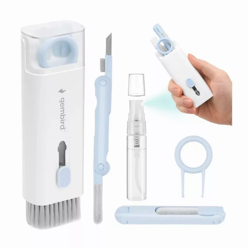 Gembird 7-in-1 Universal Portable Cleaning Kit - Λευκό