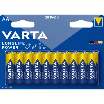 Μπαταρία μίας χρήσης Varta High Energy AA Συσκευασία 20 τεμ.
