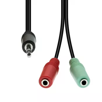 Καλώδιο ProXtend 4-Pin σε 2×3-Pin M-F M42XM3F-003, 1 m, μαύρο