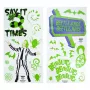 Αυτοκόλλητα τοίχου Paladone Beetlejuice Design PP13439BJ – διακοσμητικό σετ αυτοκόλλητων τοίχου