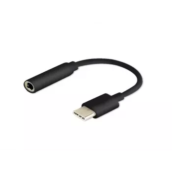 Αντάπτορας καλωδίου SAVIO AK-35/B USB Type-C (3.1) αρσενικό σε υποδοχή 3,5 mm, μαύρο