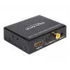 Εξαγωγέας ήχου HDMI Stereo / 5.1 καναλιών 4K, αντάπτορας μαύρος