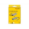 USB hub DeLOCK εξωτερικό USB 10 Gbps USB Type-C hub 63260