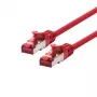 LOGON Cat6 SSTP/PIMF 1,5 m Καλώδιο δικτύου κόκκινο (TCR66SS015R)