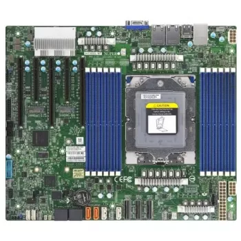 Supermicro - H13SSL-NT-B - Μητρική - ATX - AMD χωρίς CPU - Socket SP5 - USB 3.0 - 2 x 10 Gigabit LAN - Ενσωματωμένα Γραφικά (απαιτείται CPU) 10 GB DIMM SATA 6 GB/s γραφικά Lan USB 3