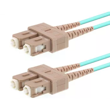 Καλώδιο οπτικών ινών LOGON AL5SCSC25I/3I OM3 25 m SC–SC 50 µm Full Duplex Aqua