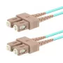 Καλώδιο οπτικών ινών LOGON AL5SCSC25I/3I OM3 25 m SC–SC 50 µm Full Duplex Aqua