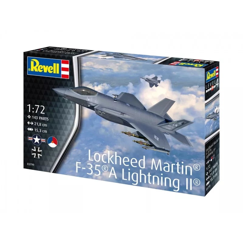Πλαστικό μοντέλο Lockheed Martin F-35A Light 1/72
