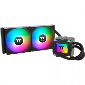 Thermaltake LA240 ARGB Σετ υγρόψυξης μητρικής 12 cm Μαύρο 1 τεμ.