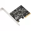 Κάρτα επέκτασης SILVERSTONE SST-ECU07 USB 3.0 PCIe — Προσαρμογέας PCI Express USB 3.0