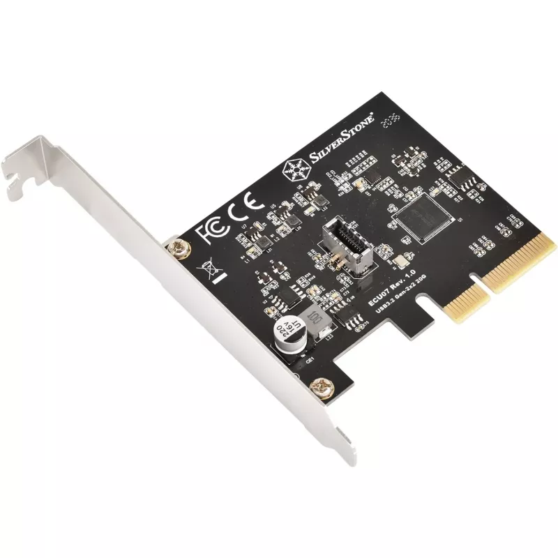 Κάρτα επέκτασης SILVERSTONE SST-ECU07 USB 3.0 PCIe — Προσαρμογέας PCI Express USB 3.0