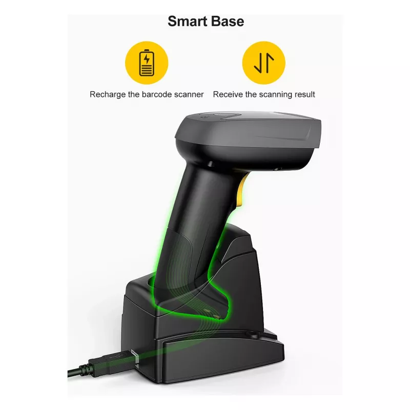 Inateck σαρωτής barcode 52 μαύρο [BCST-52_black]