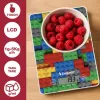 Ζυγαριά κουζίνας Beper P102BIL005 – ψηφιακή, 5 kg, 1 g, πολύχρωμες πέτρες