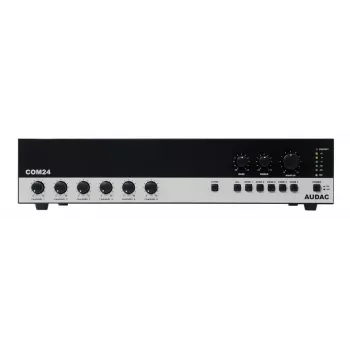 Ενισχυτής ήχου AUDAC COM24MK2 240W Class D μαύρο