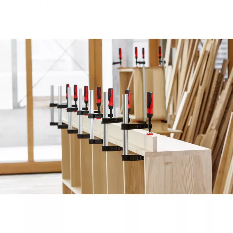 Μέγγενη ράβδου BESSEY TG30-2K 30 cm αλουμίνιο μαύρο κόκκινο