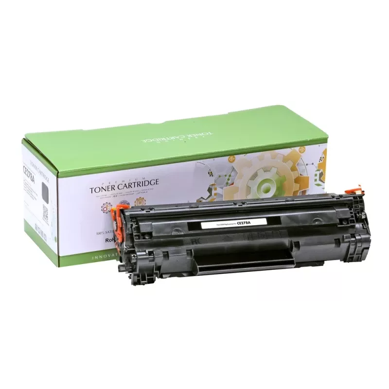 Συμβατό Static-Control Hewlett-Packard CE278A/CRG728 μαύρο, 2100 σελίδες