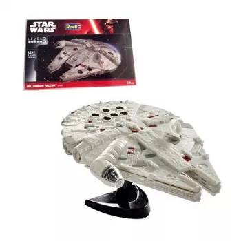 Revell 03600 Star Wars Millennium Falcon (Han Solo) Κλίμακα 1:241 Πλαστικό μοντέλο συναρμολόγησης χωρίς συναρμολόγηση/βάψιμο Χωρίς κόλλα, χρώμα & πινέλα