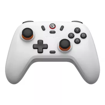 Ασύρματο gaming controller GameSir T4n Lite λευκό συμβατό με Bluetooth, ασύρματο, επαναφορτιζόμενο