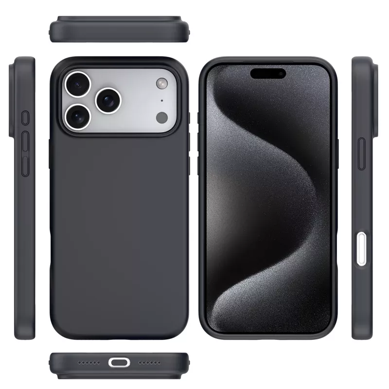 NEVOX StyleShell SHOCK (Μαύρο, iPhone 17 Pro Max, συμβατό με MagSafe)