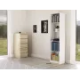 Βιβλιοθήκη για το γραφείο Topeshop R50 BIEL 5 ράφια λευκό