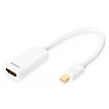 Προσαρμογέας DisplayPort Digitus AK-340404-001-W