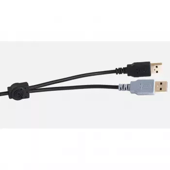 Logickeyboard LKB-MCOM4-A2PC-FR Πληκτρολόγιο USB AZERTY Γαλλικό Μαύρο (LKB-MCOM4-A2PC-FR)