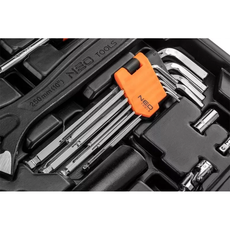 NEO tools 08-945 σετ καρυδάκια 1/4 1/2 ίντσες ευέλικτο ανθεκτικό
