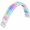Thermaltake Tt Mod ARGB Snow Καλώδιο, 8-Pin, 300 mm, λευκό