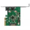Delock PCI Express x4 κάρτα σε 2 x εξωτερική θύρα USB 3.1 Gen 2 Type-A (90298)