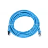 Καλώδιο Patch LAN Extralink Κατ.6A RJ-45 Cat6a 5m Μπλε