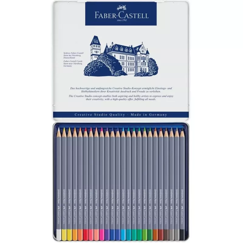 Ξυλομπογιές Faber-Castell Goldfaber Aqua 24 τεμ.