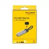 DELOCK USB 3.2 Gen 1 (3.1 Gen 1) 4-Port Hub με Type-A + Type-C Host (5000 Mbit/s) μαύρο/διαφανές