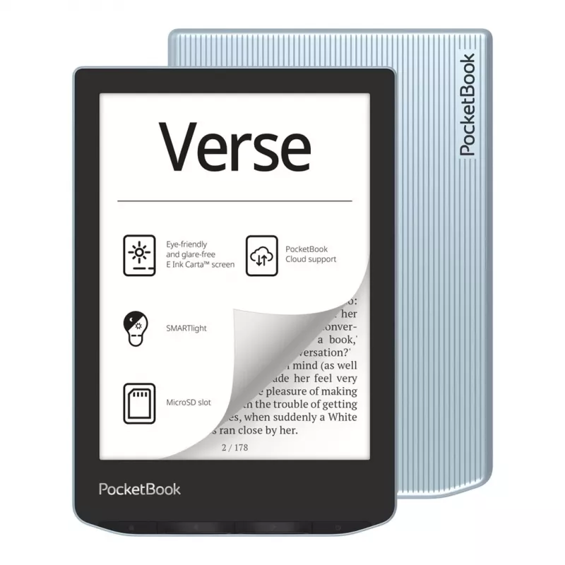 PocketBook Verse Reader (629) γαλάζιο
