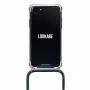 Θήκη με λουρί λαιμού για iPhone Xs Max από Lookabe — χρυσό με πράσινο λουρί